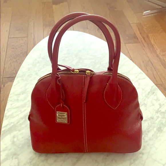 Dooney & Bourke Handbags - Dooney & Bourke Red Leather Handbag